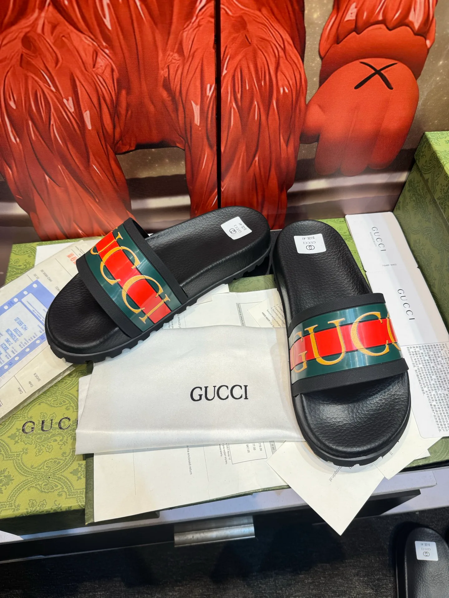 Шлепанцы Женские Gucci 10313900