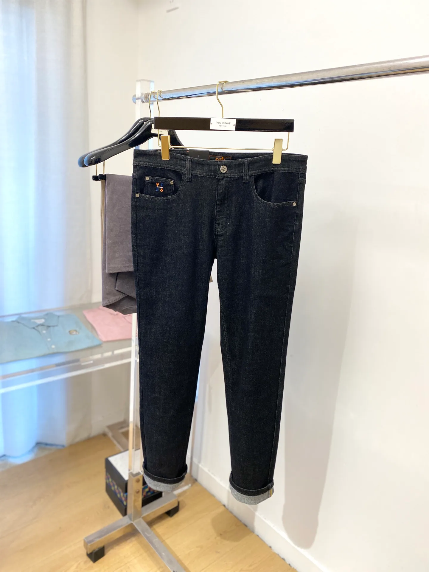 Джинсы Мужские Hermes 437730