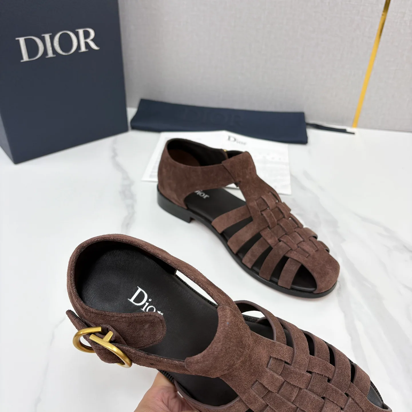 Сандалии Мужские Christian Dior 17579068