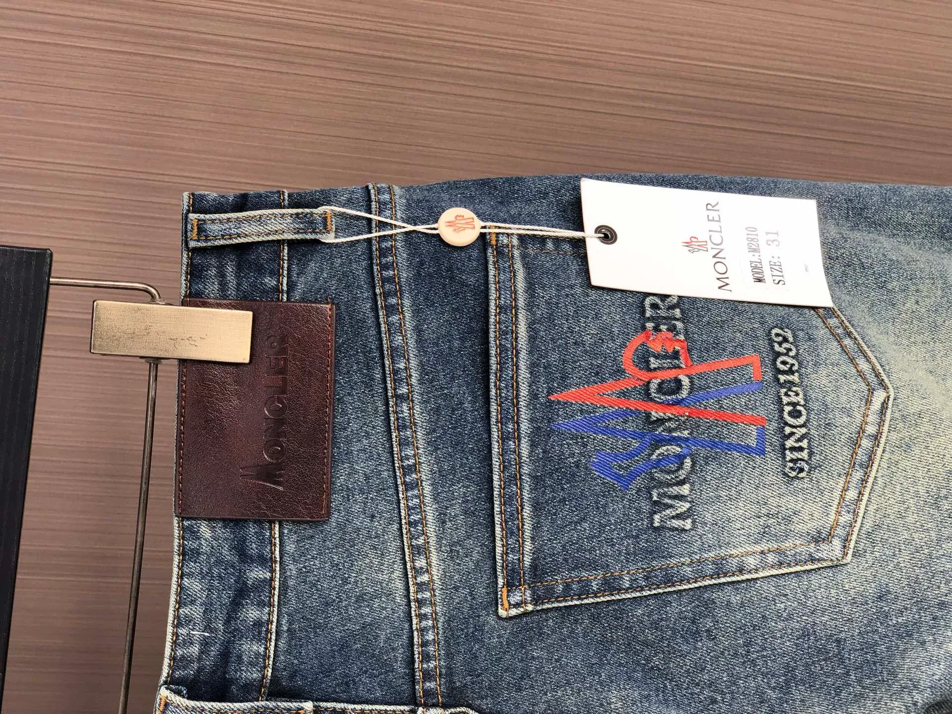 Джинсы Мужские Moncler 1283856