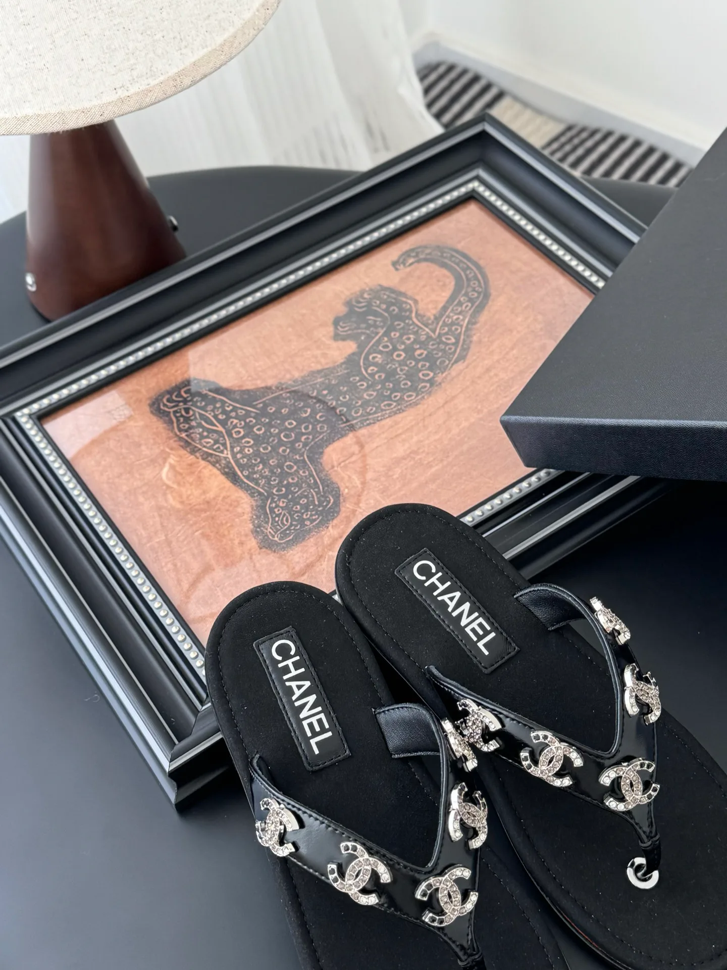 Шлепанцы Женские Chanel 1818718