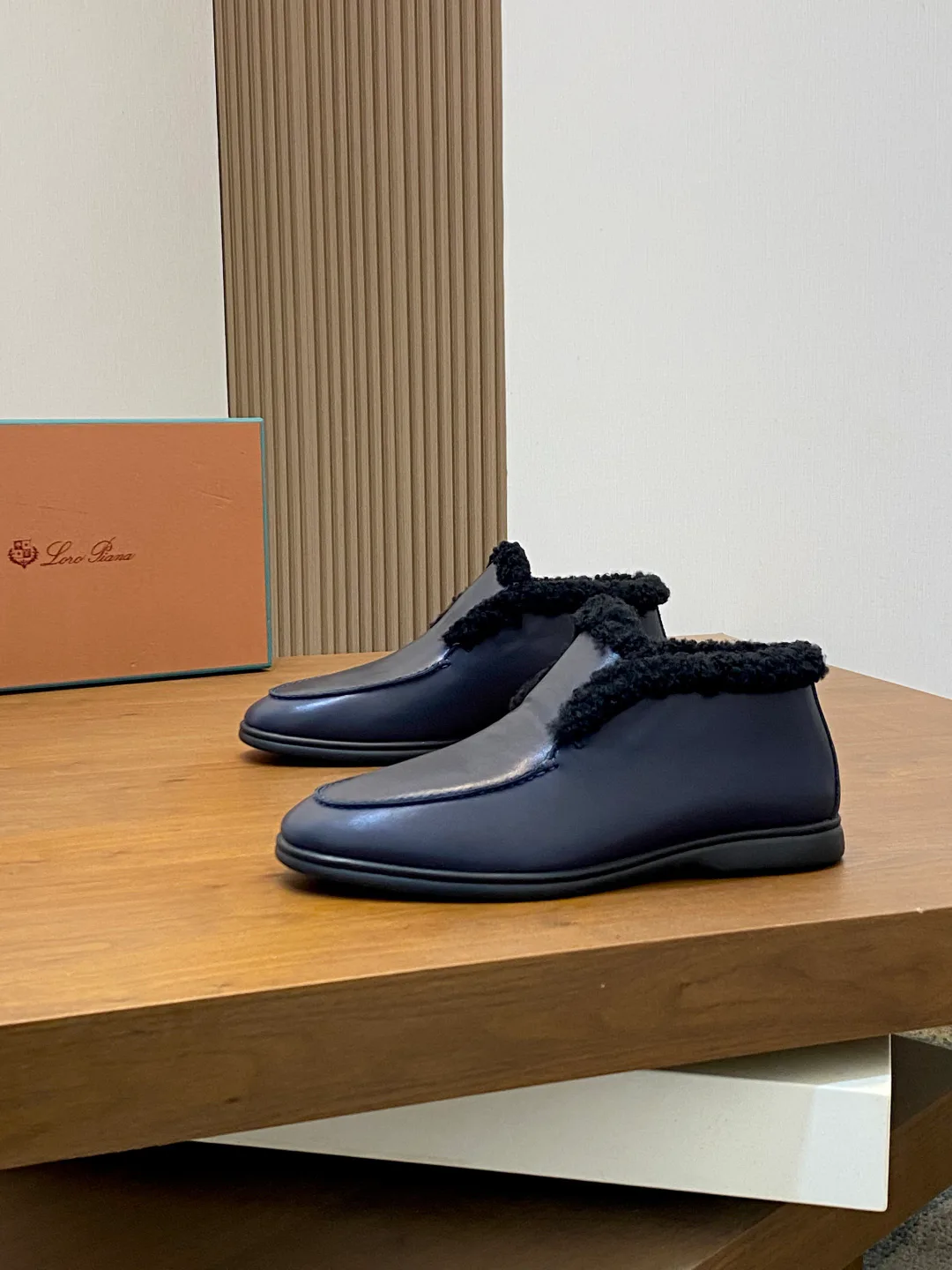 Мокасины Мужские Loro Piana 4489294