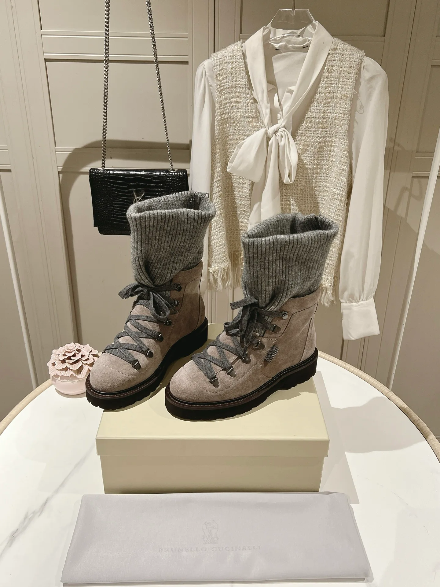 Ботинки Женские Brunello Cucinelli 19618669