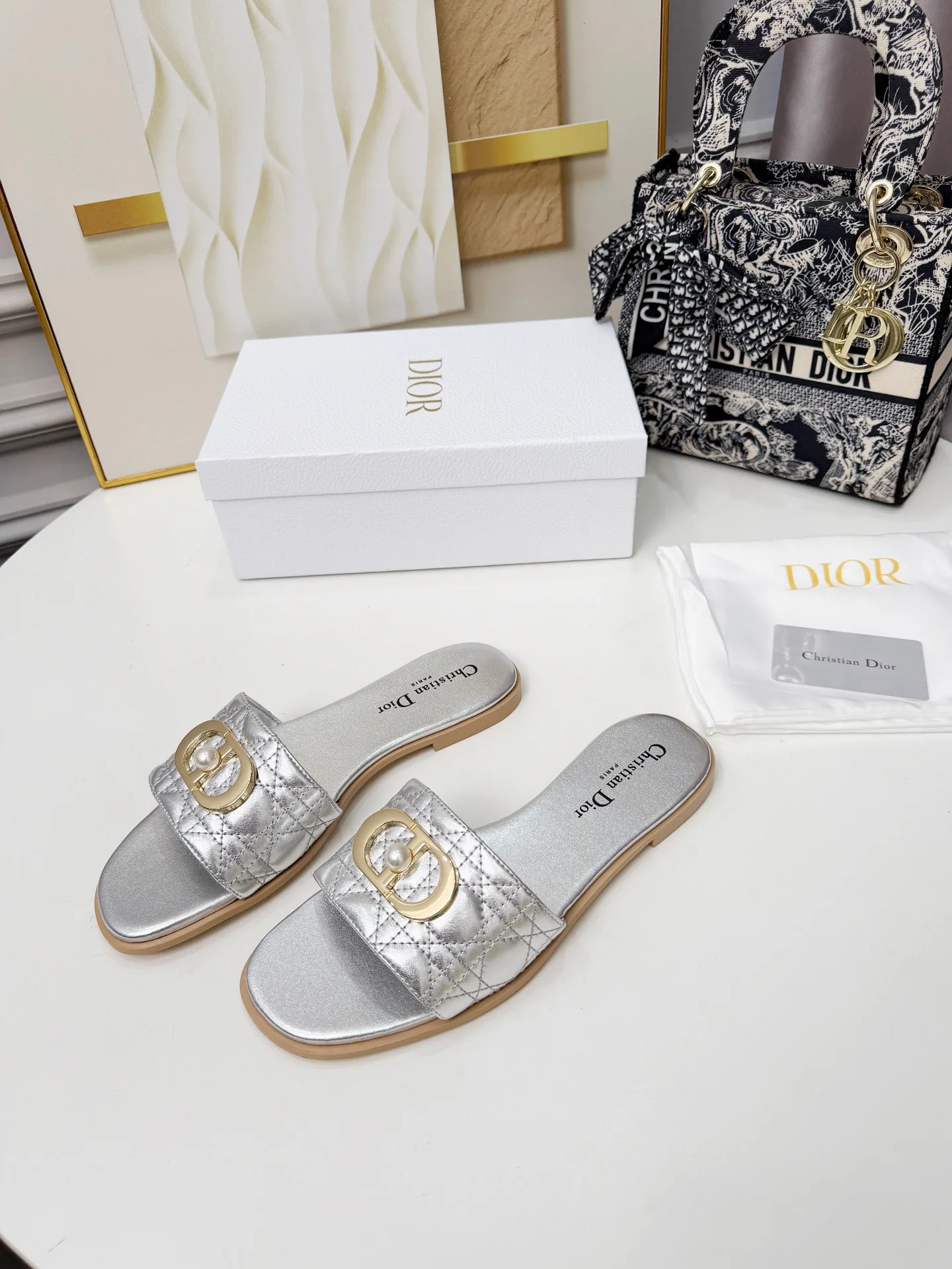 Шлепанцы Женские Christian Dior 913184