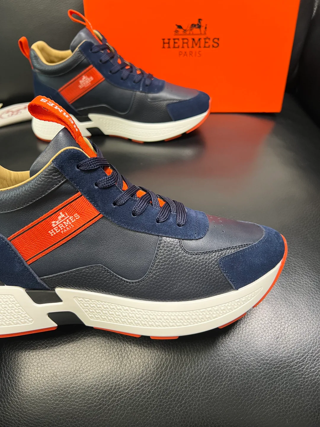 Кроссовки Мужские Hermes 471659