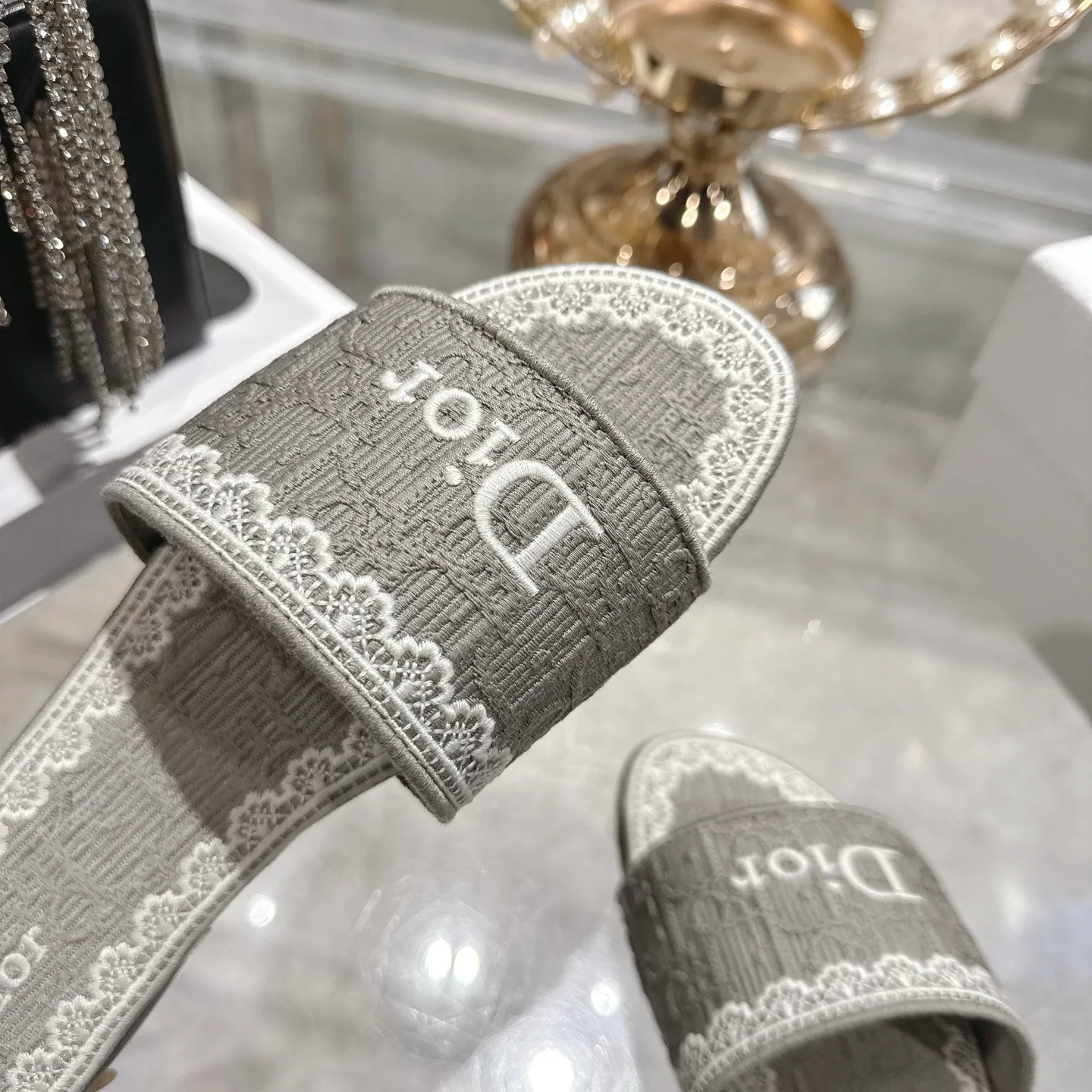 Шлепанцы Женские Christian Dior 842881
