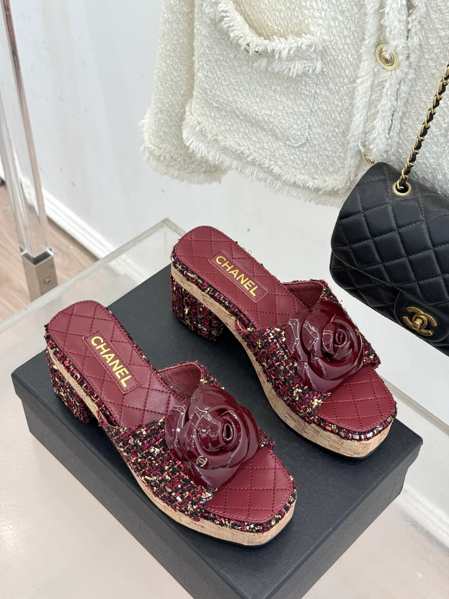 Босоножки Женские Chanel 1262097