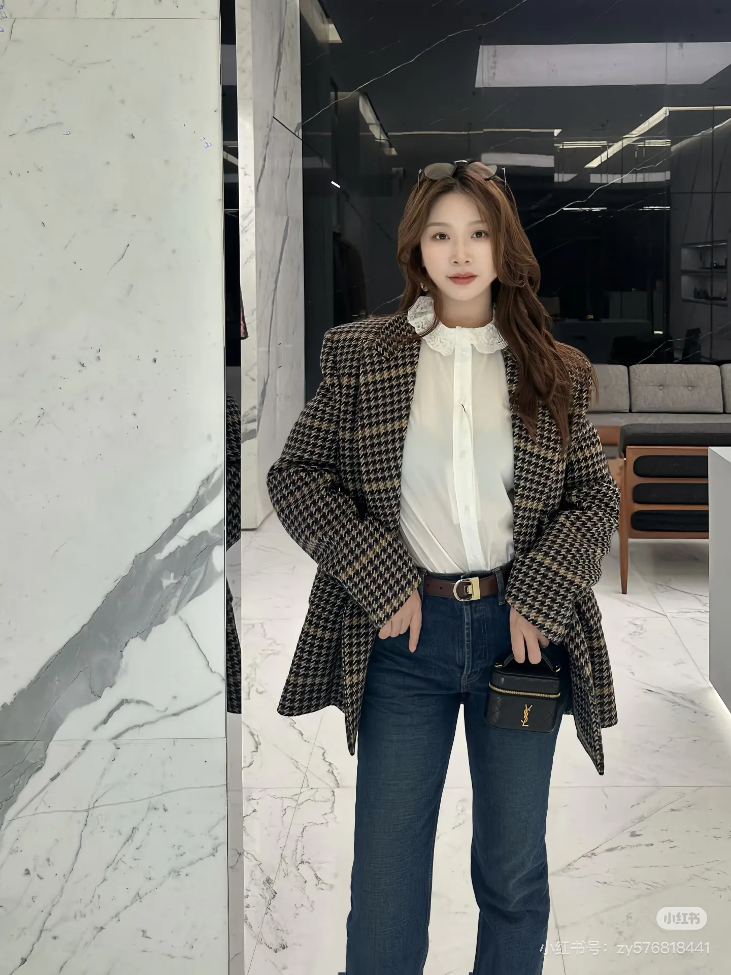 Рубашки Женские Saint Laurent 545508