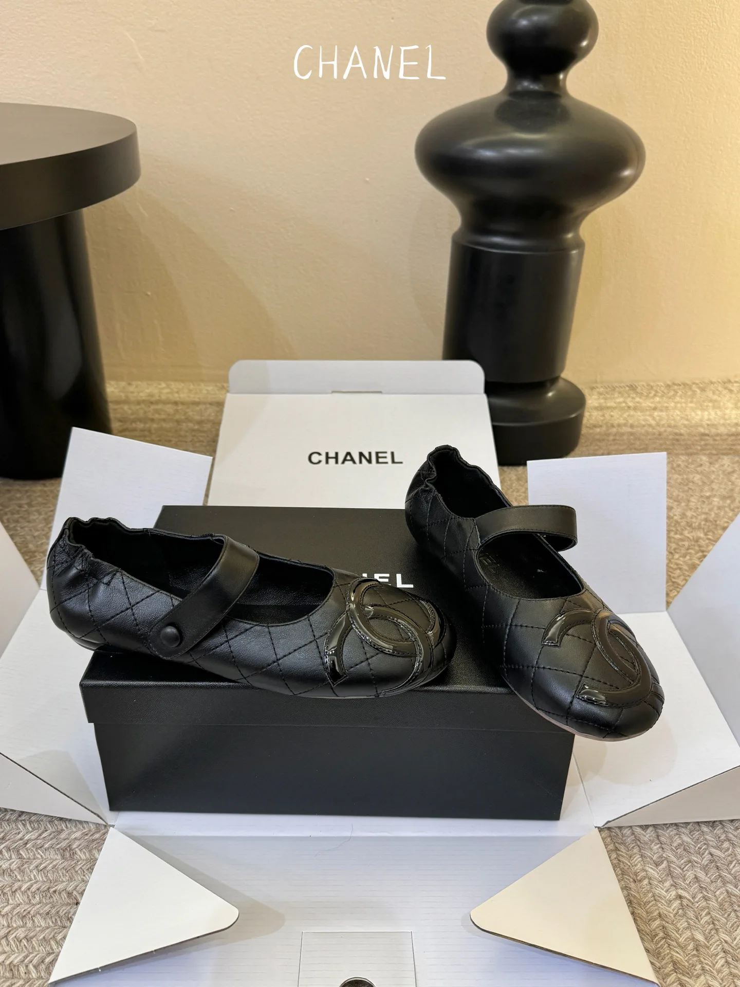 Балетки Женские Chanel 13559796