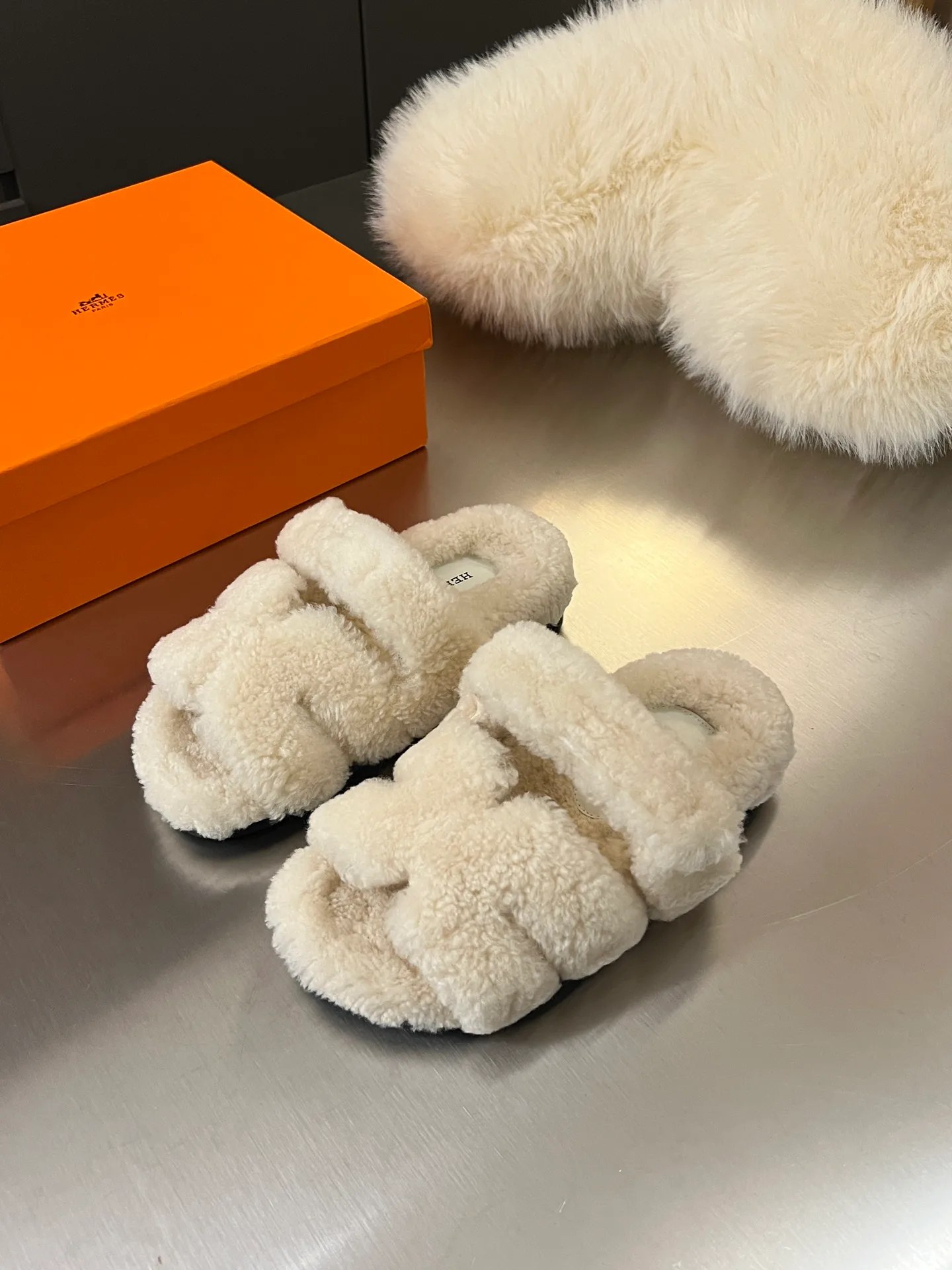 Тапочки Женские Hermes 17957237