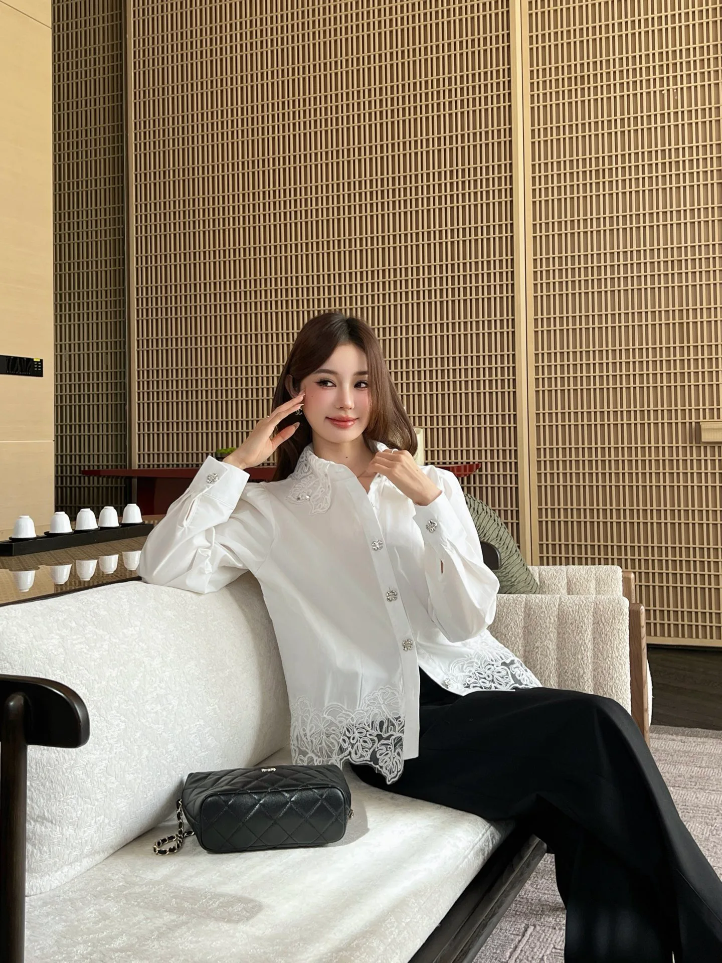 Рубашки Женские Chanel 1810836