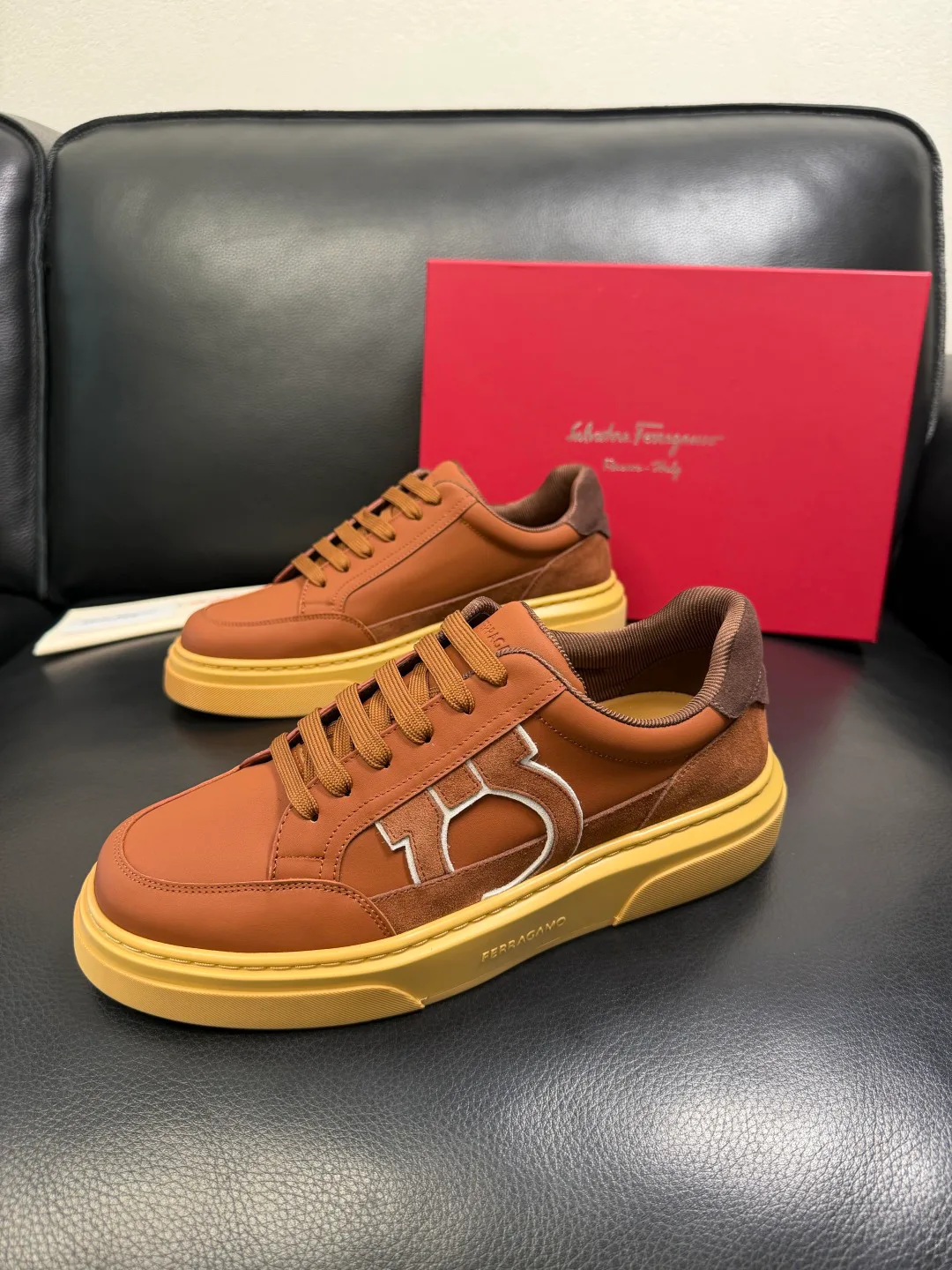 Кеды Мужские Salvatore Ferragamo 368964