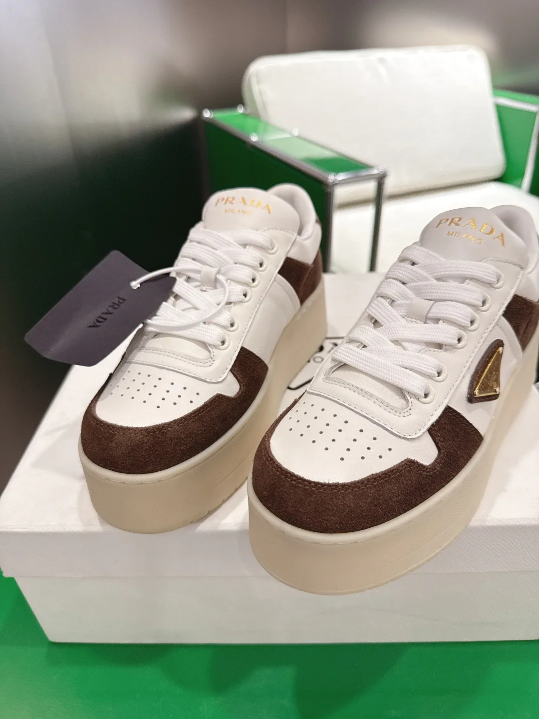 Кеды Женские Prada 195552