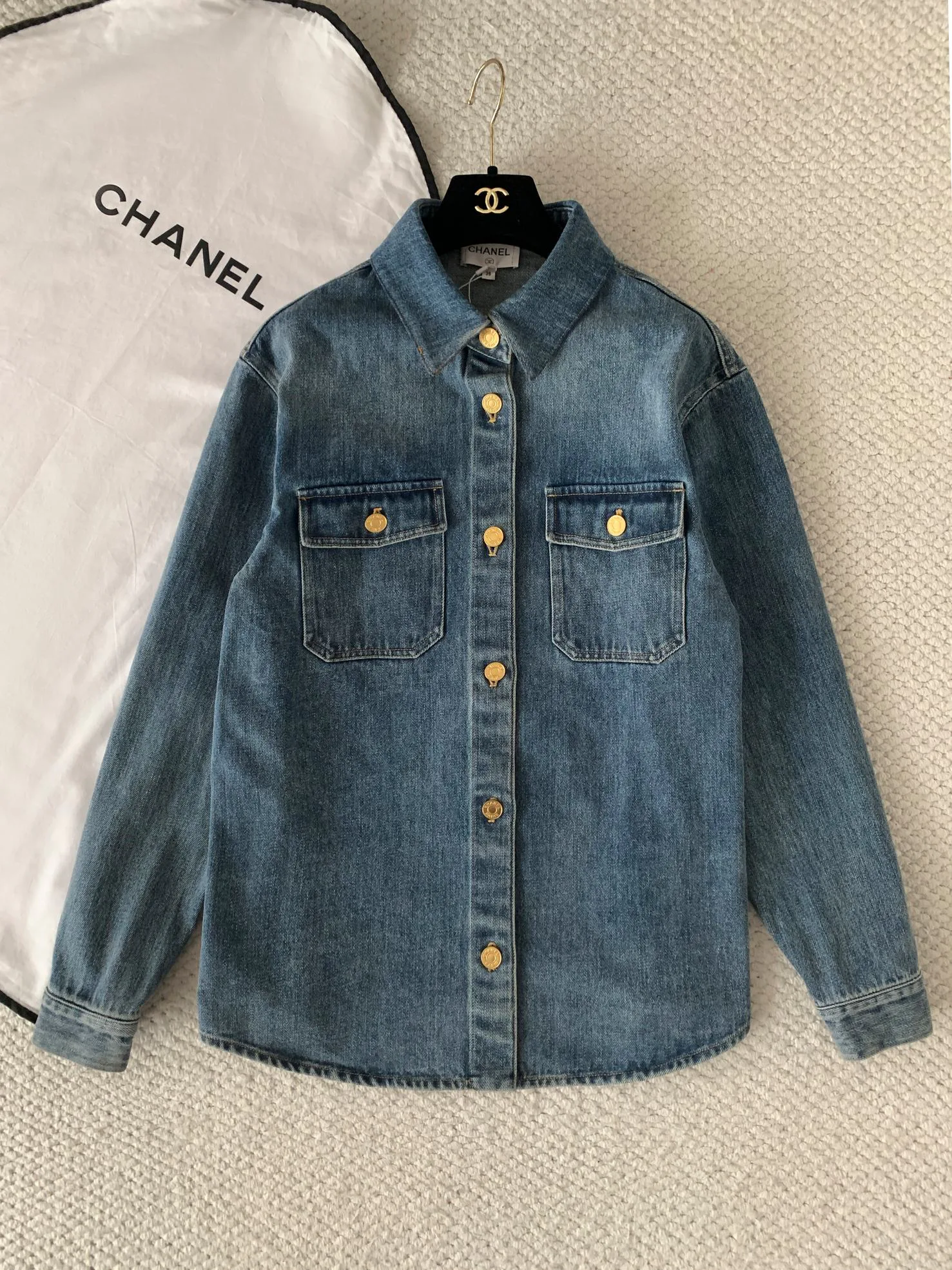 Рубашки Женские Chanel 19440663