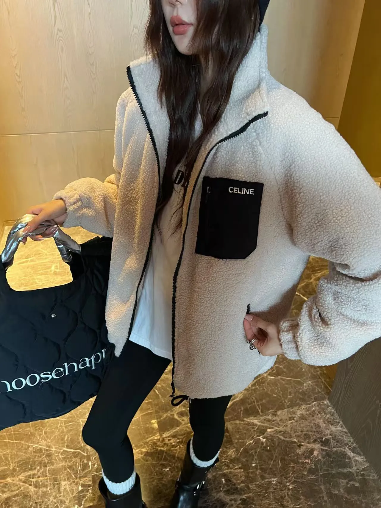 Куртки И Пуховики Женские Celine 4843323