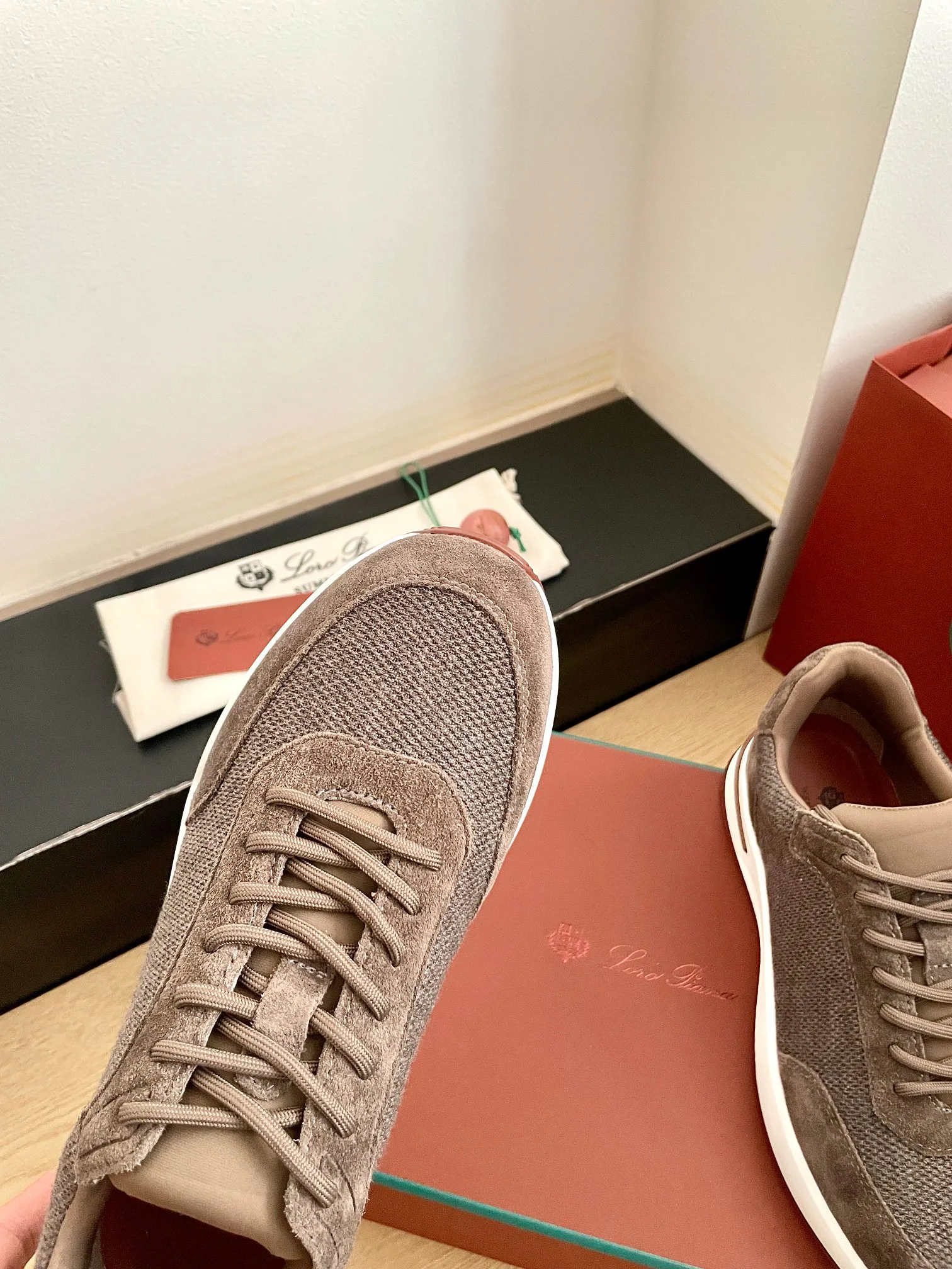 Кроссовки Мужские Loro Piana 10893292