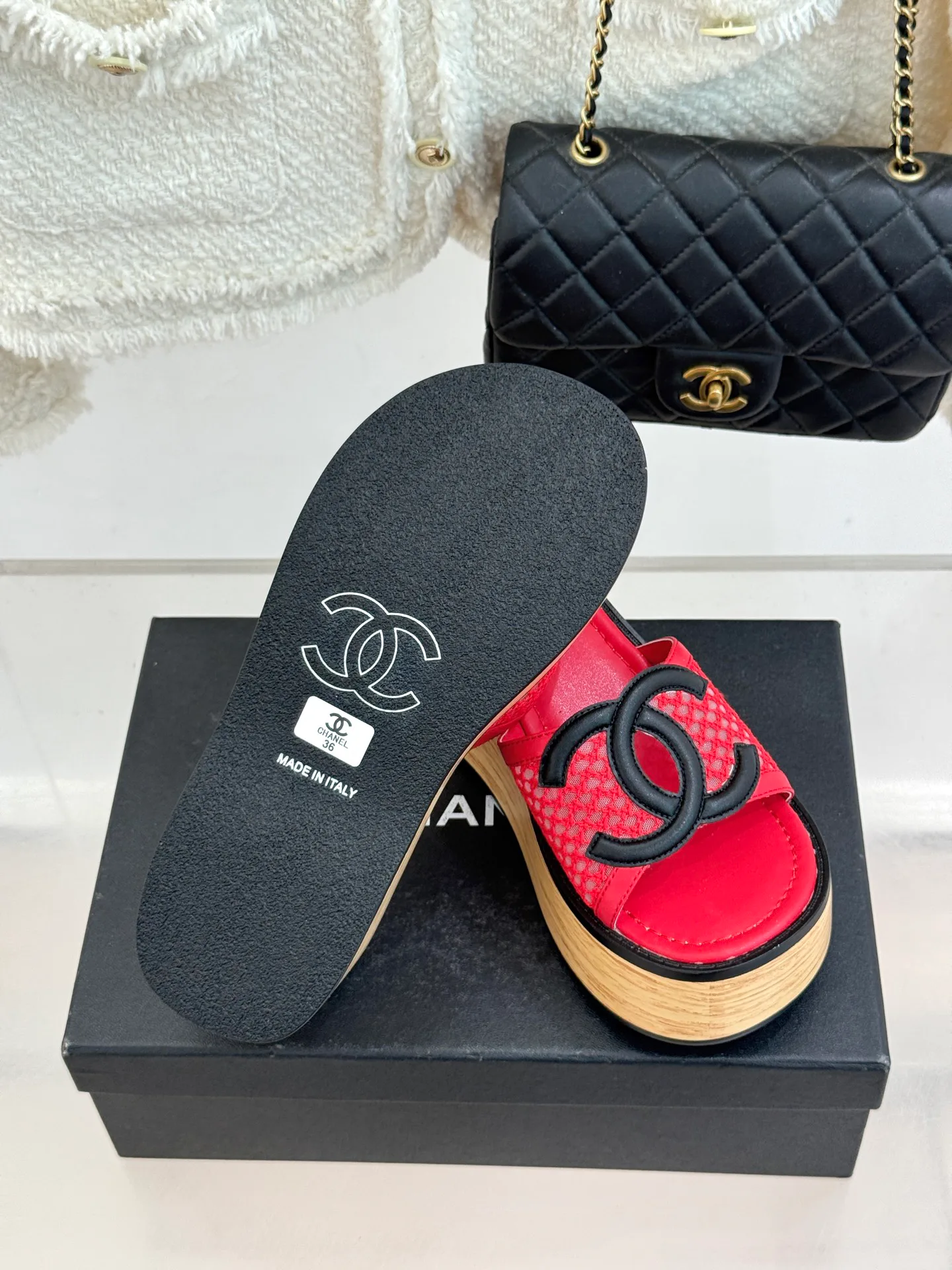 Сандалии Женские Chanel 13269245