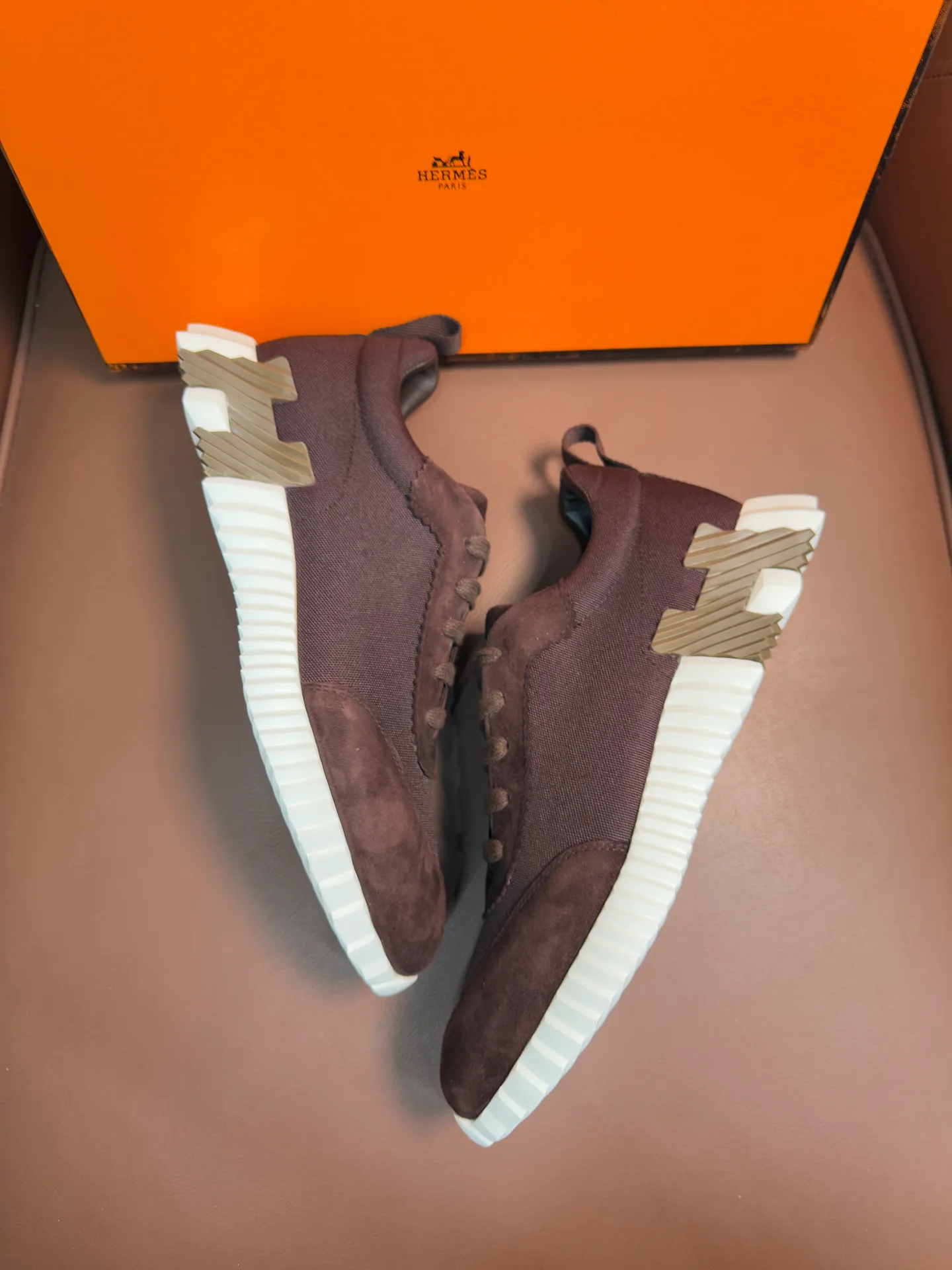 Кроссовки Мужские Hermes 153088