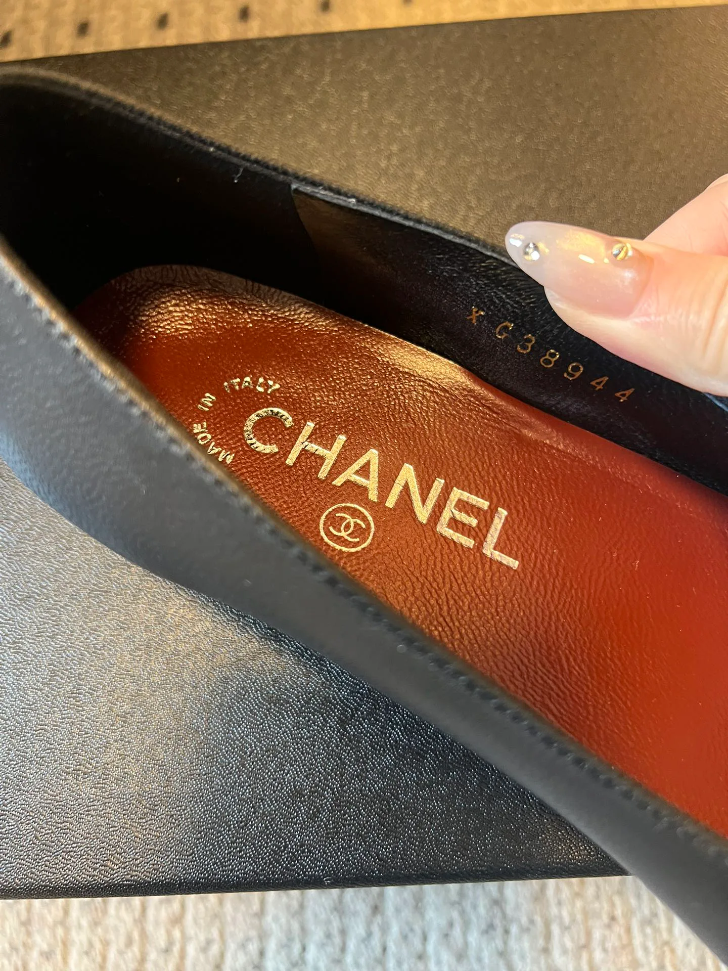 Балетки Женские Chanel 1619331