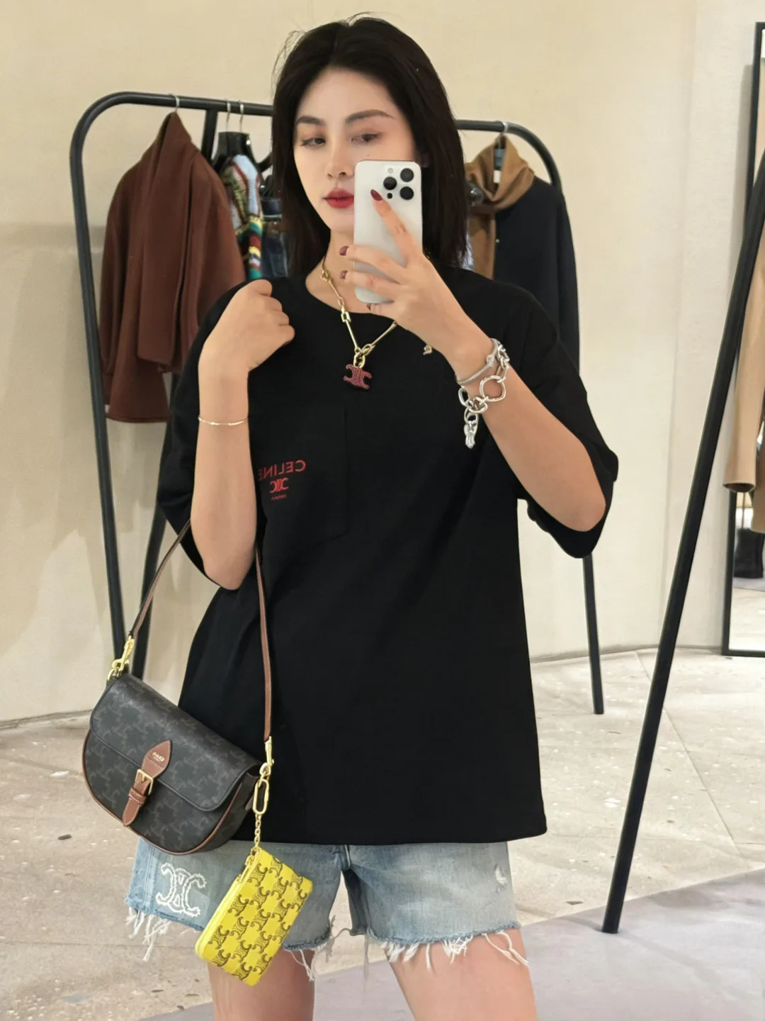 Футболки Мужские Celine 4373132