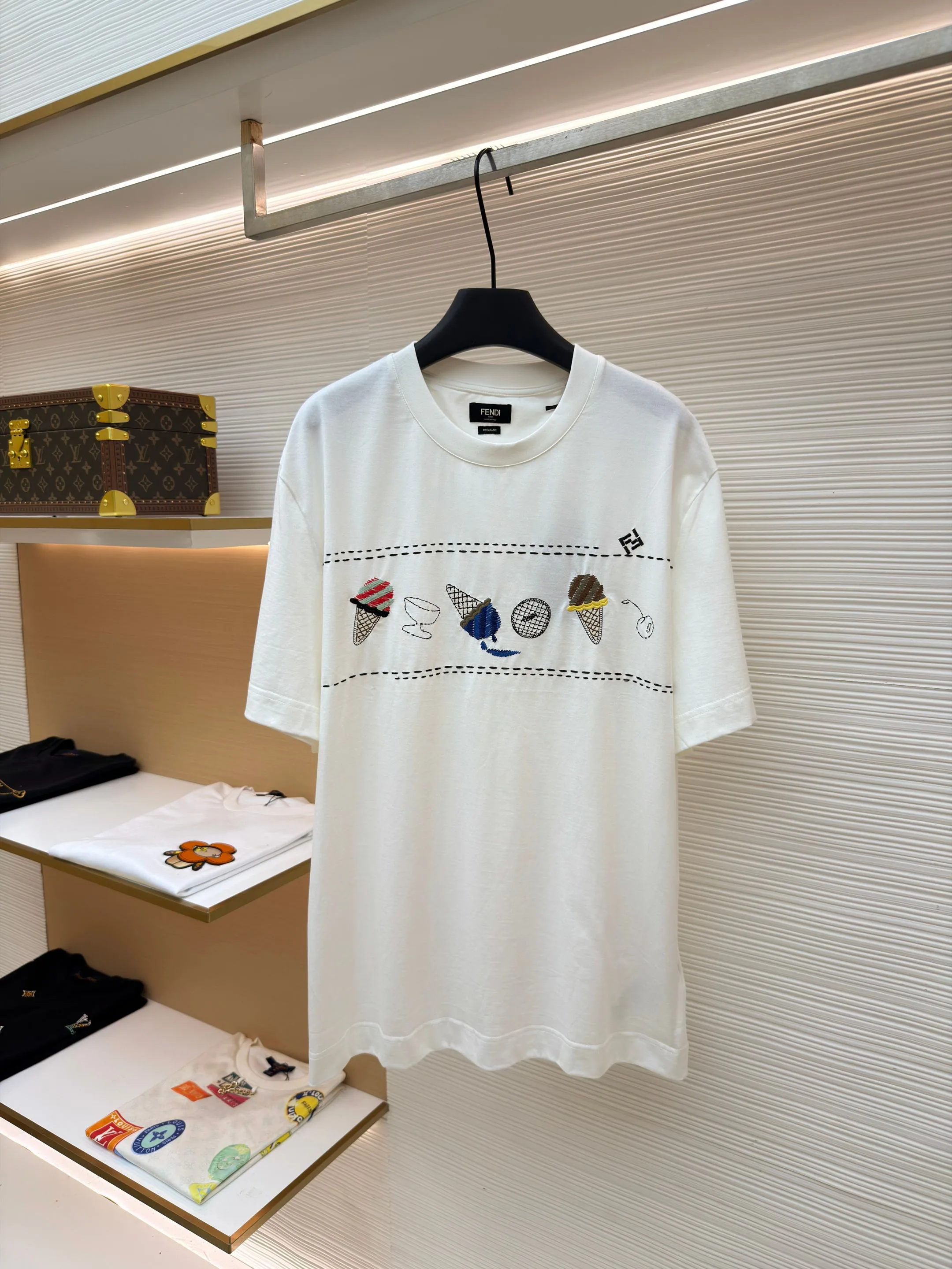 Футболки Мужские Fendi 13077124
