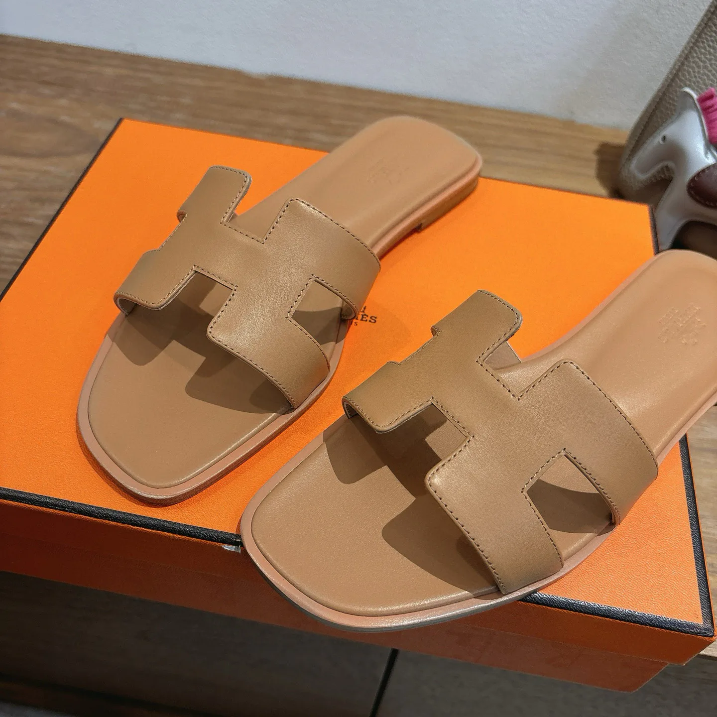 Шлепанцы Женские Hermes 396968