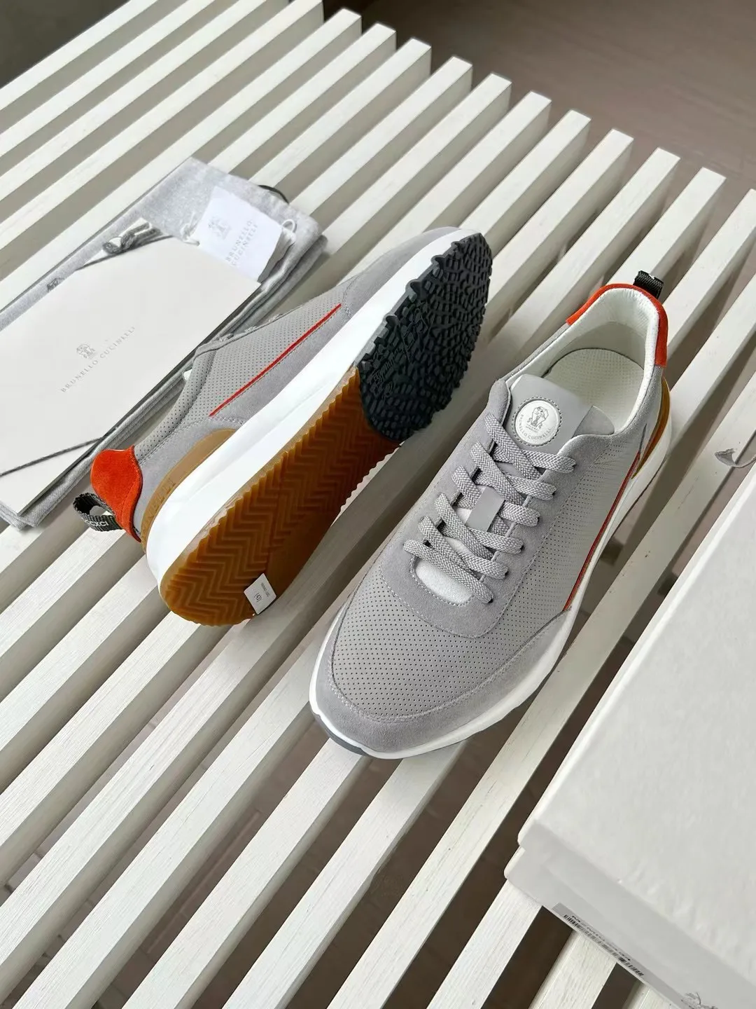 Кроссовки Мужские Brunello Cucinelli 803283