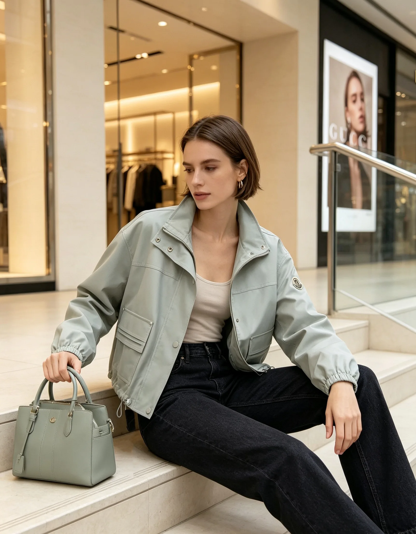 Куртки И Пуховики Женские Moncler 17986482