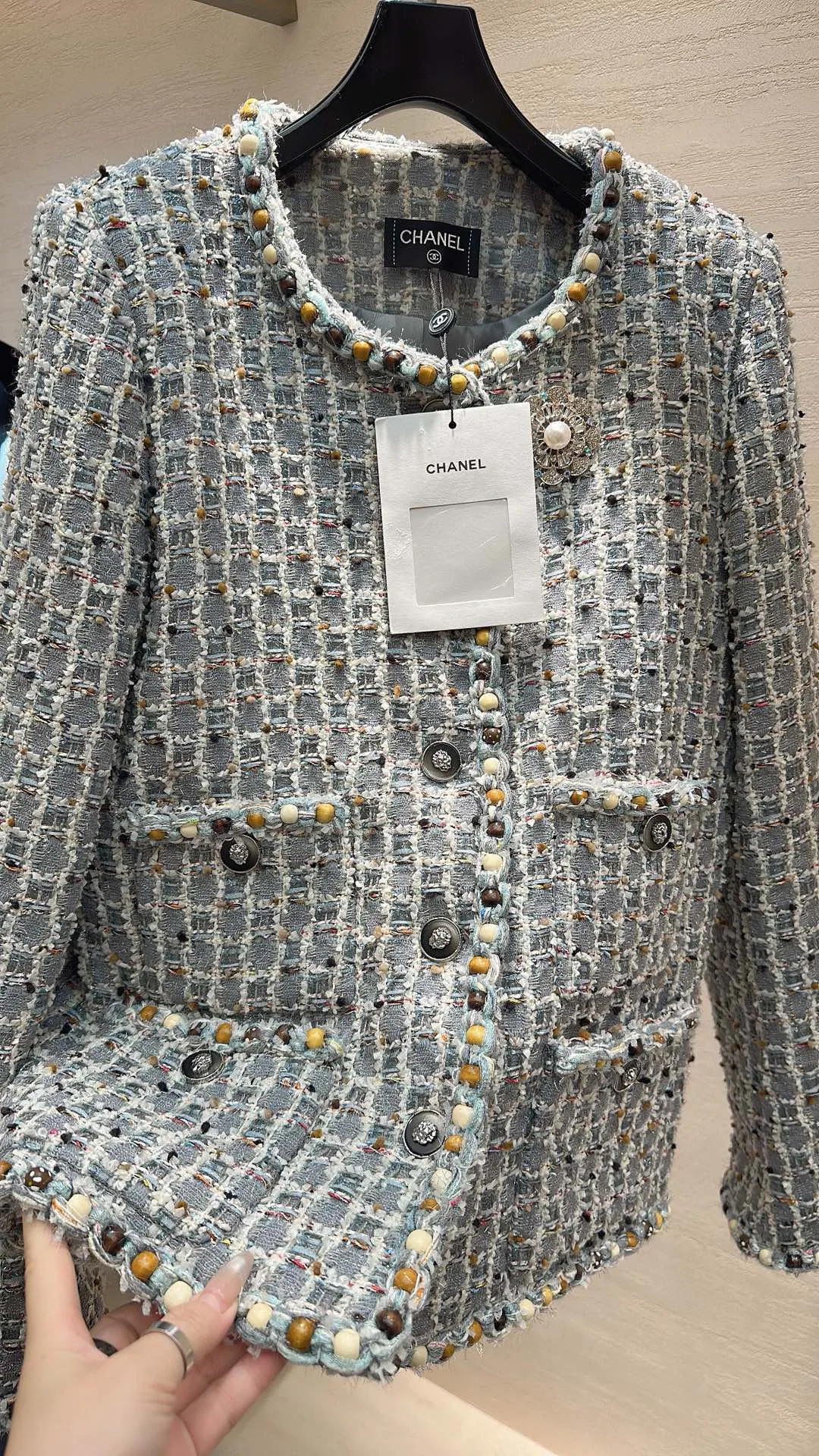 Куртки И Пуховики Женские Chanel 1849772