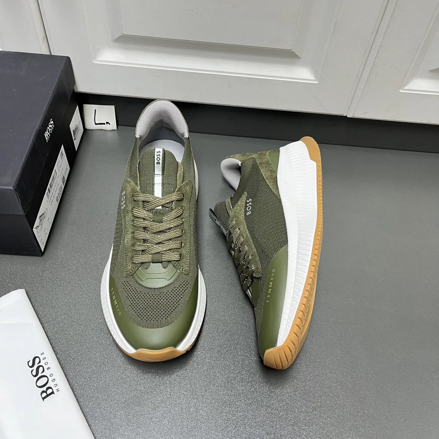 Кроссовки Мужские Hugo Boss 6071893