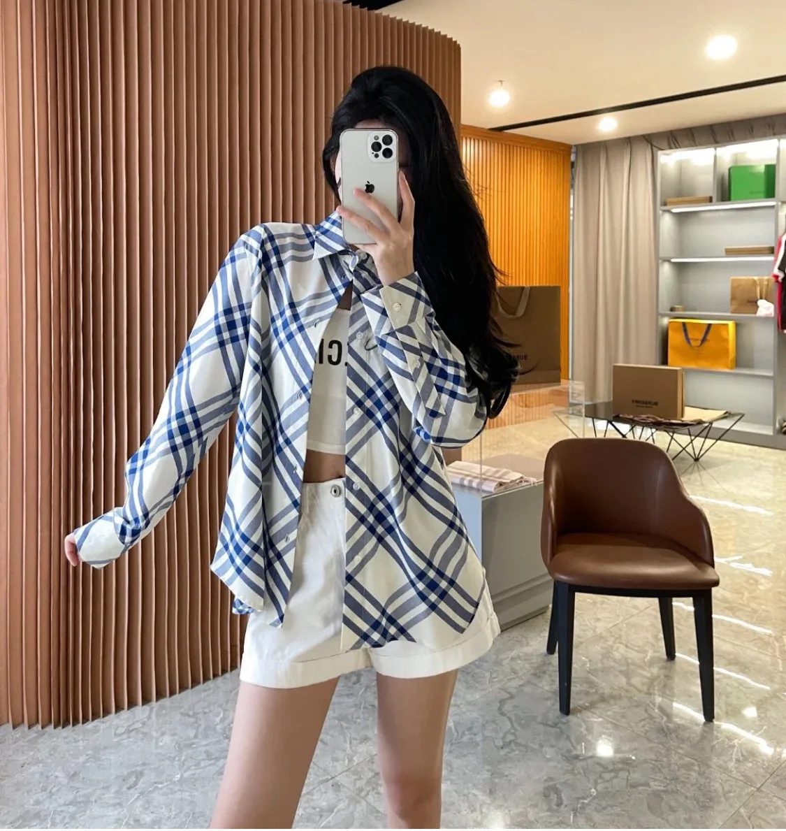 Рубашки Женские Burberry 11358112
