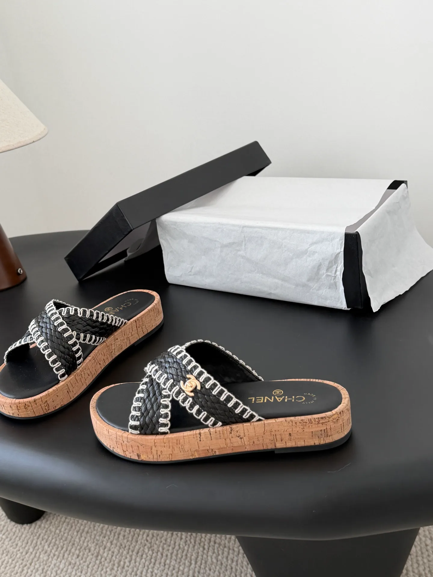 Шлепанцы Женские Chanel 1818727