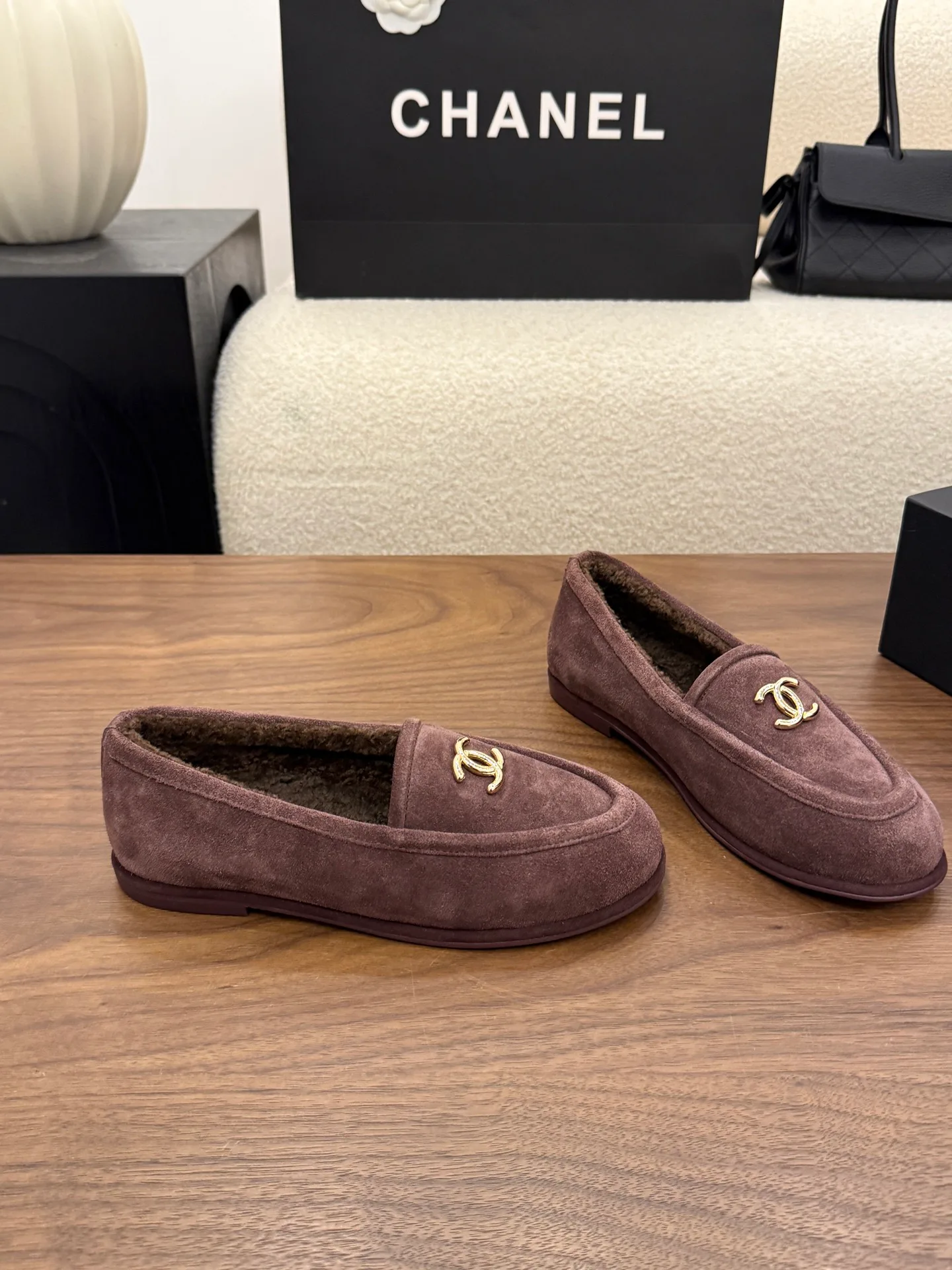 Лоферы И Мокасины Женские Chanel 18223696