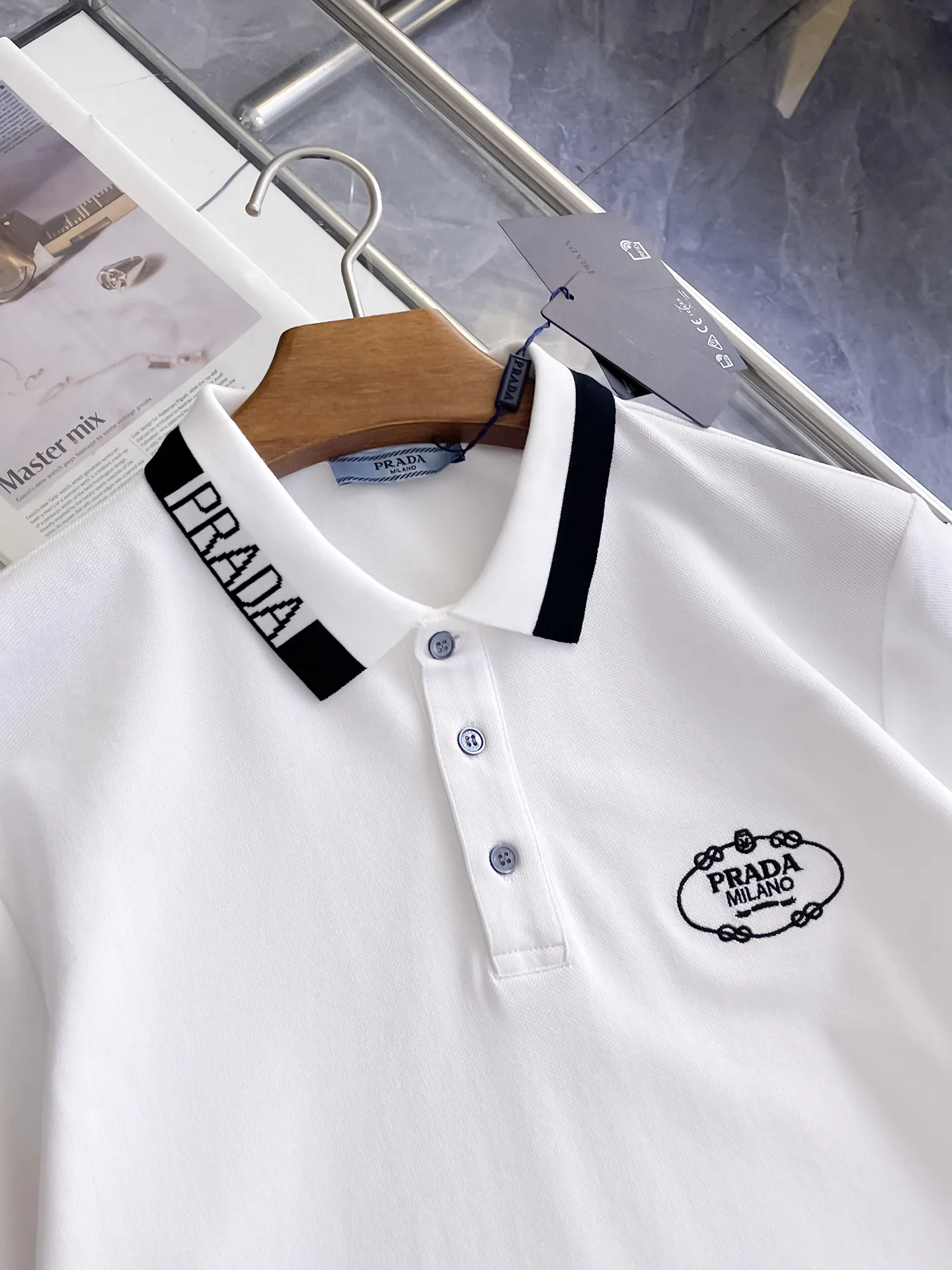 Рубашки Мужские Prada 17579662