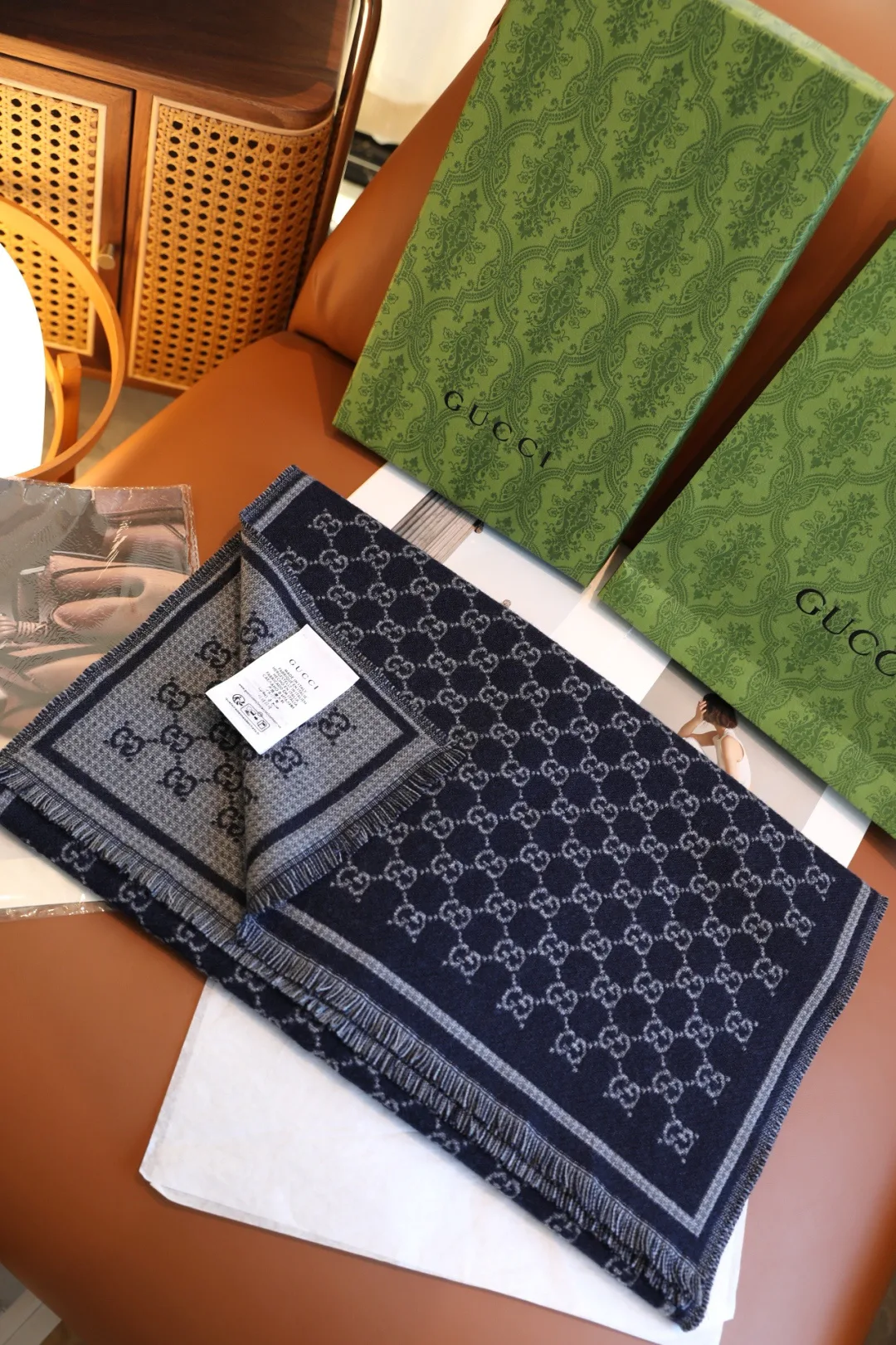 Шарфы Gucci 473281