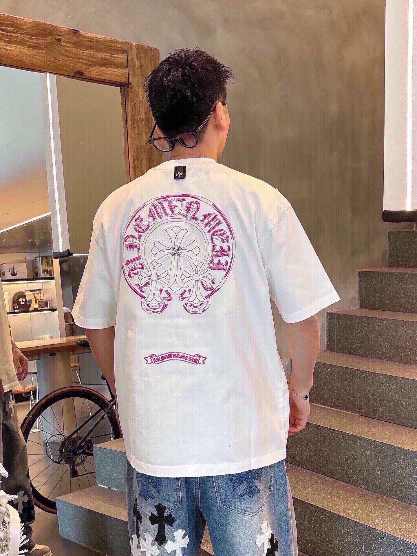 Футболки Мужские Chrome Hearts 9729791