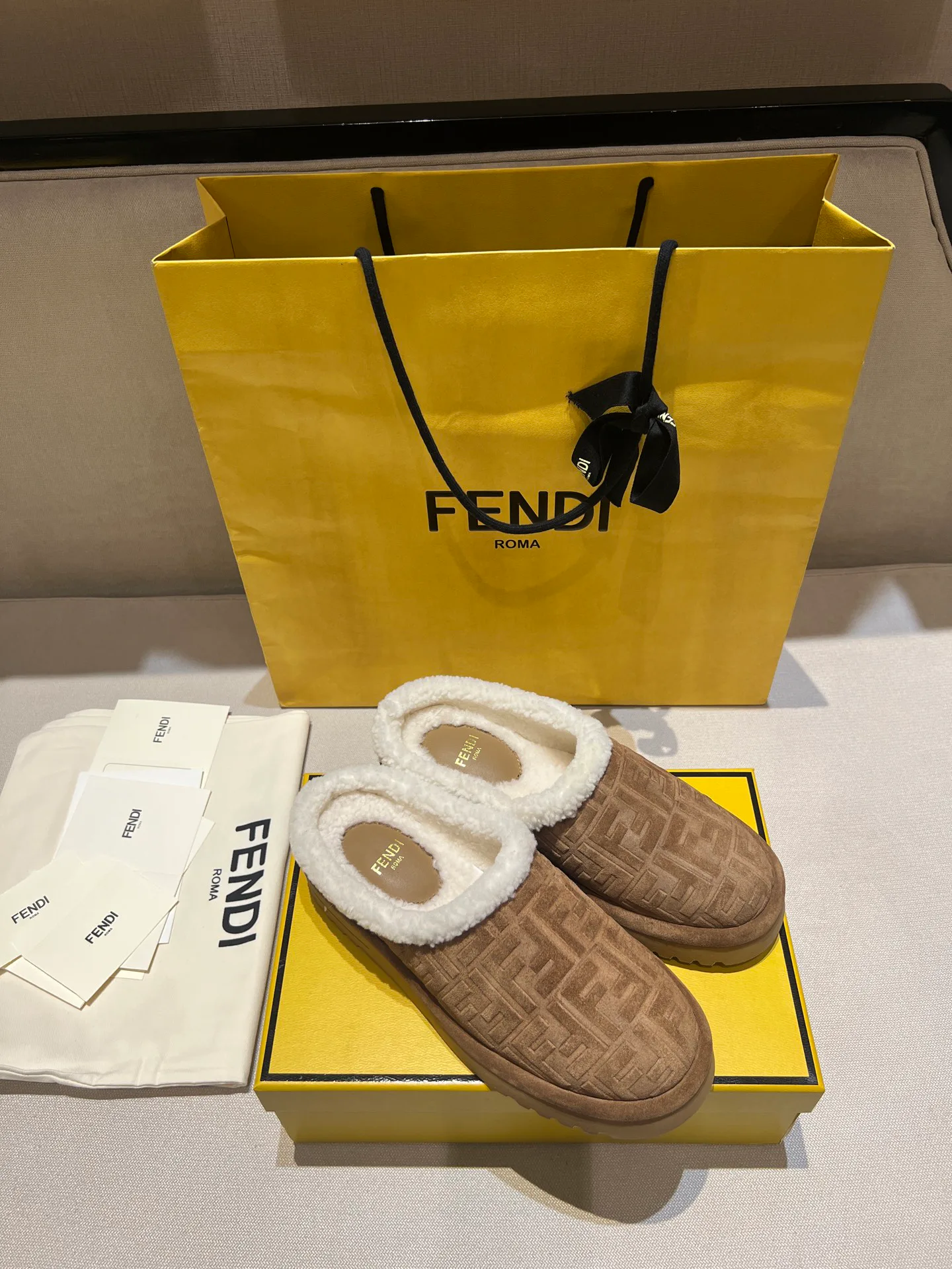 Тапочки Женские Fendi 525958