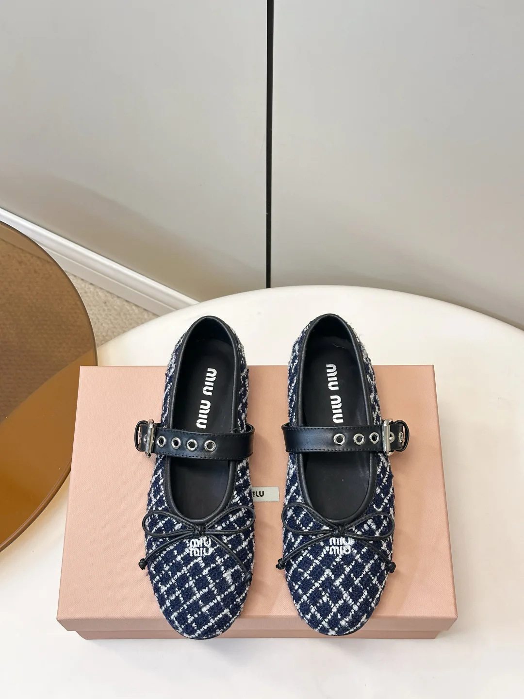 Балетки Женские Miu Miu 18724786