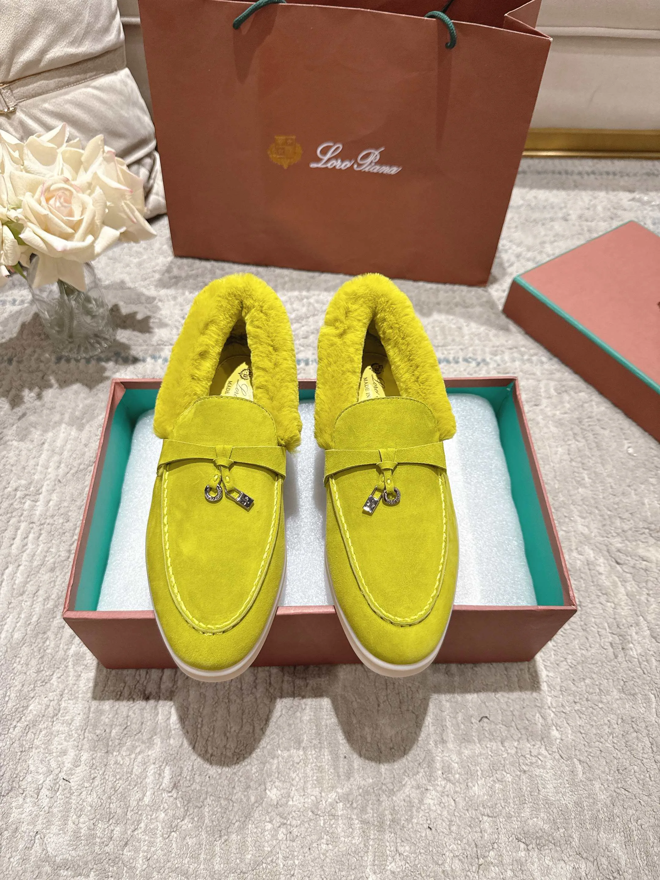 Лоферы Женские Loro Piana 140407