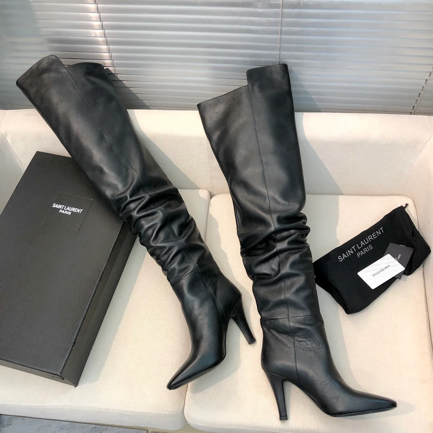 Сапоги Женские Saint Laurent 18997197