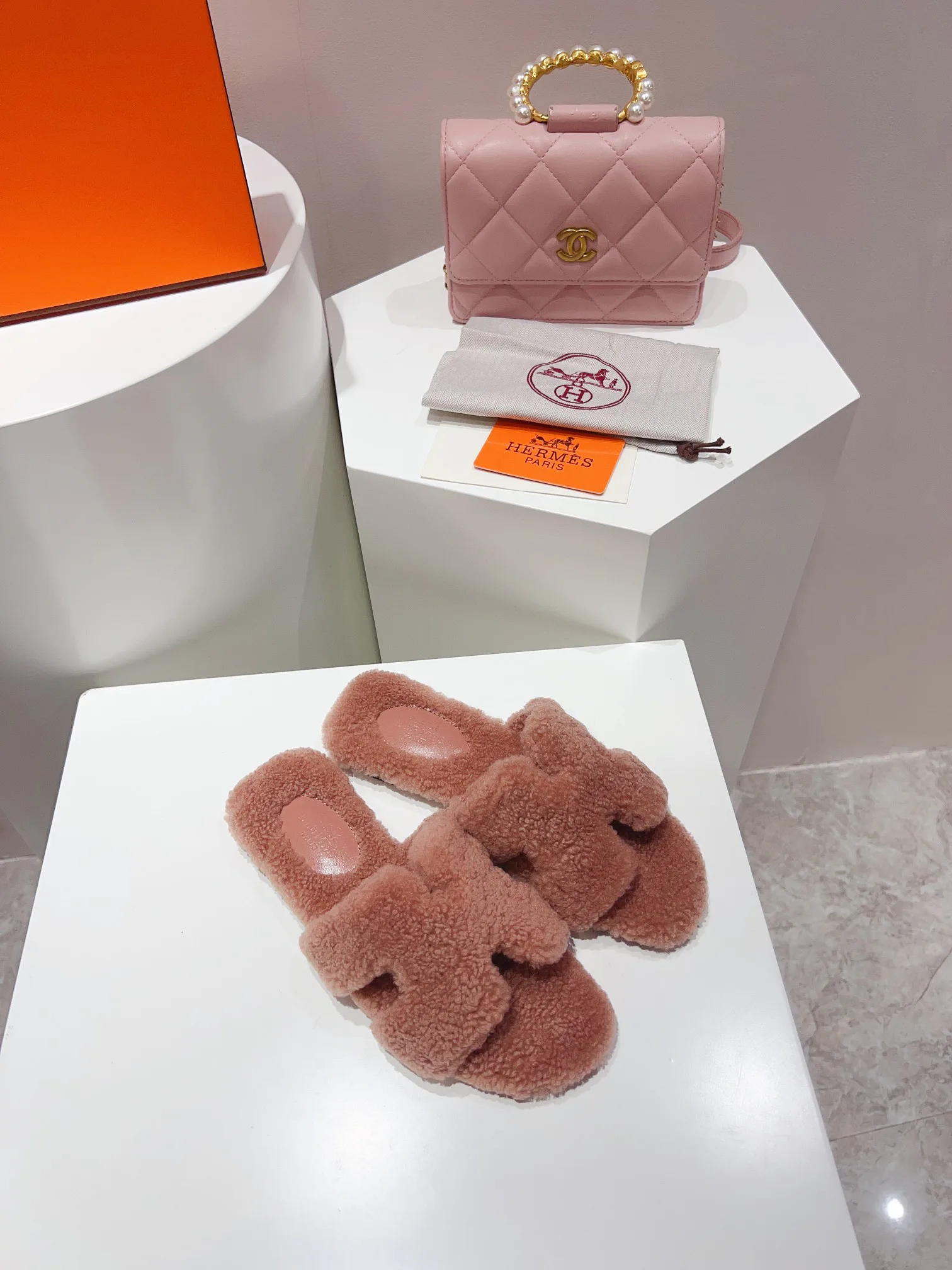 Тапочки Женские Hermes 18324724