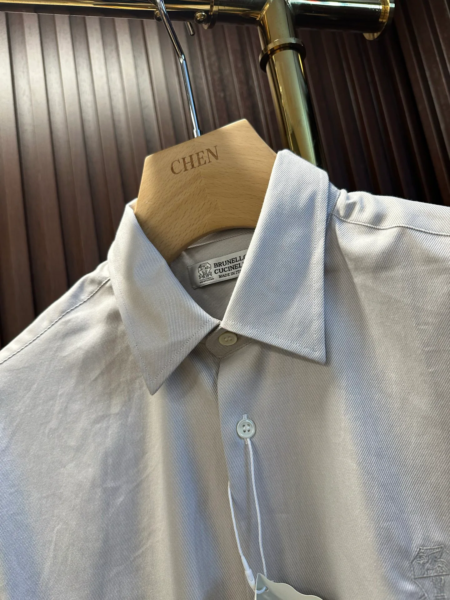 Рубашки Мужские Brunello Cucinelli 11383603