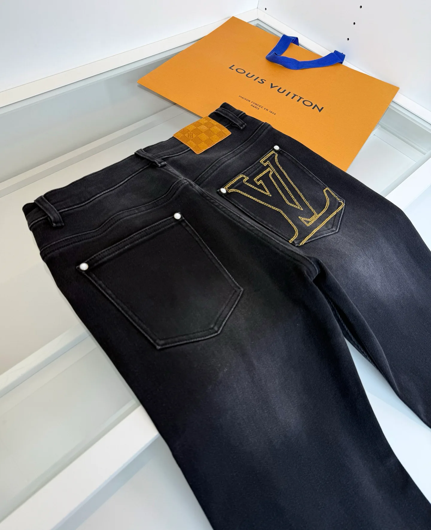 Джинсы Мужские Louis Vuitton 1322801