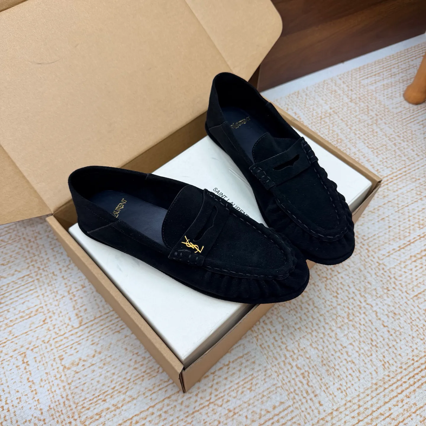Лоферы И Мокасины Женские Saint Laurent 18104179