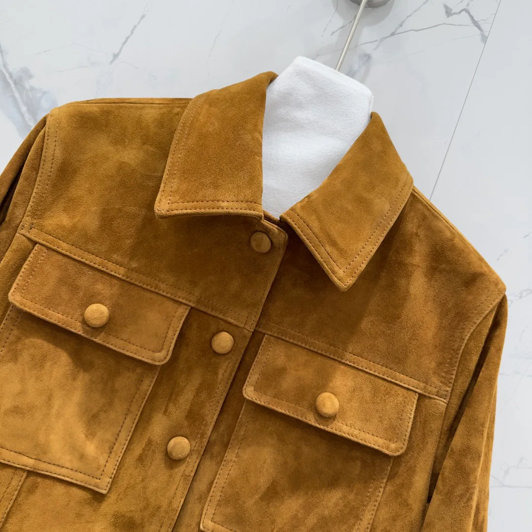 Кожаные Куртки И Дублёнки Женские Saint Laurent 10790625