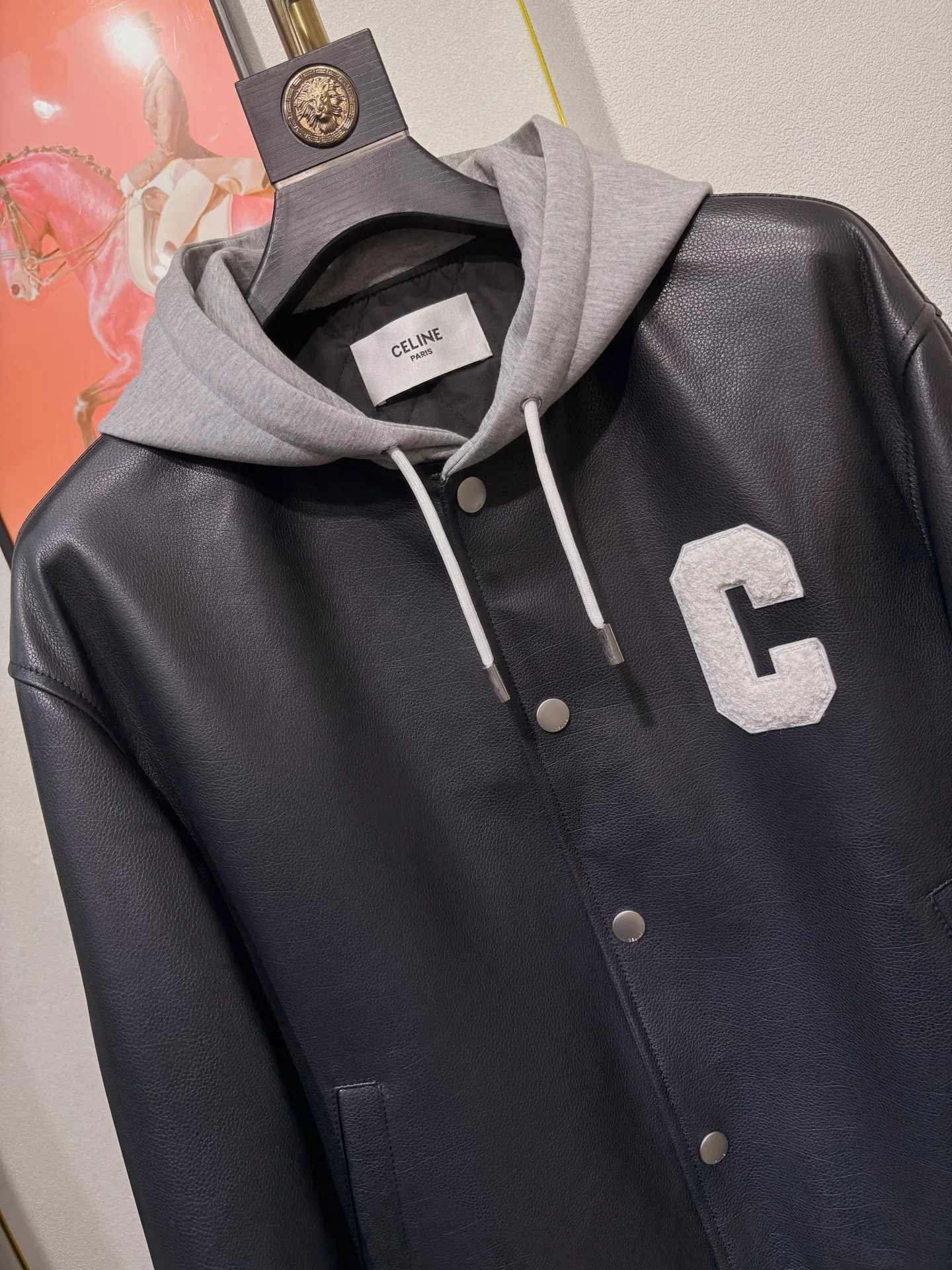 Кожаные Куртки И Дублёнки Мужские Celine 1309613