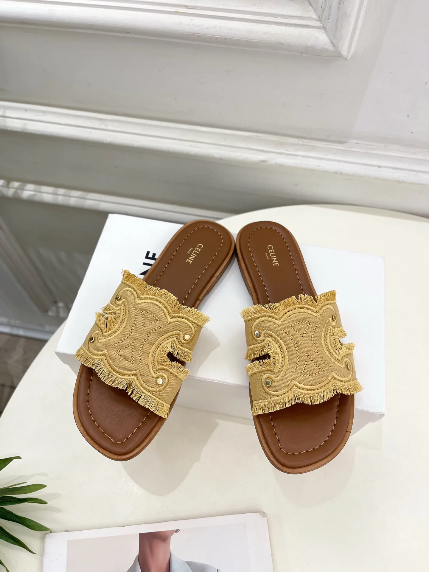 Шлепанцы Женские Celine 12692431