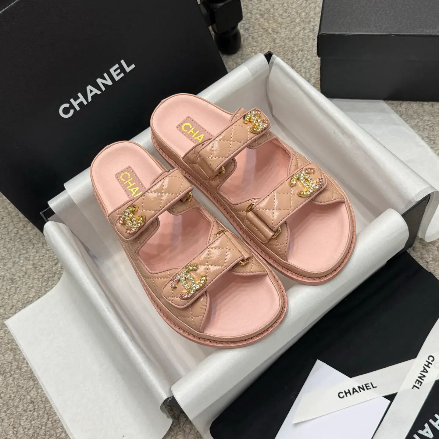 Шлепанцы Женские Chanel 29039