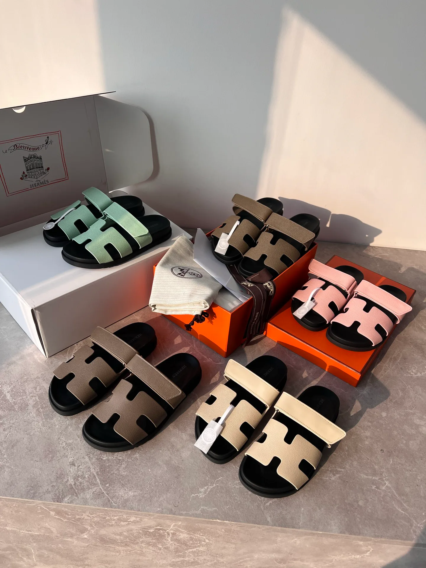 Шлепанцы Женские Hermes 11770216