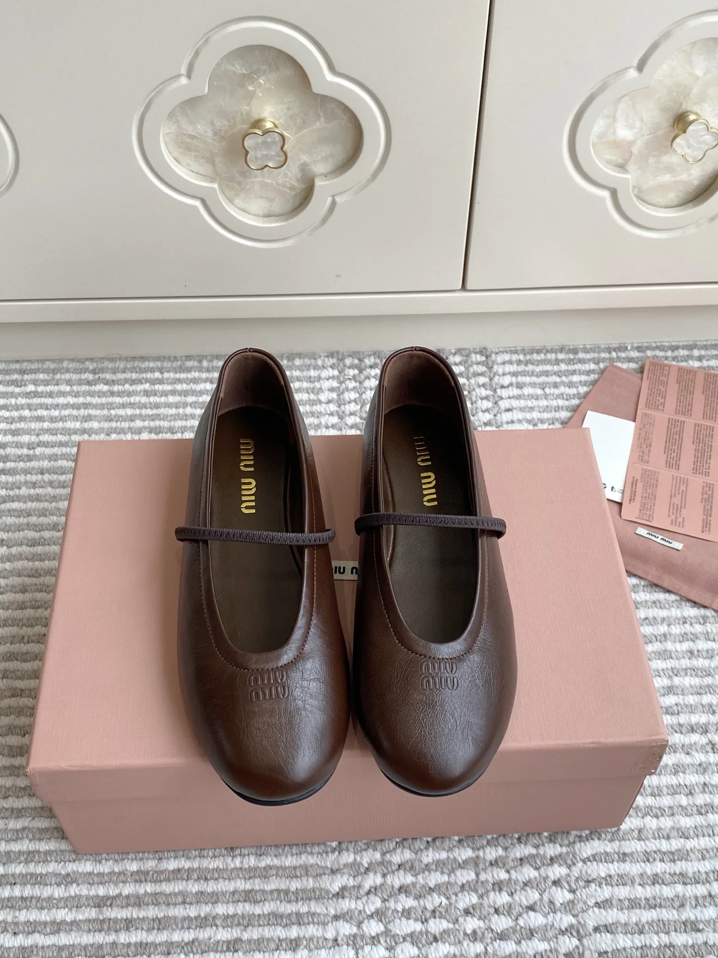 Балетки Женские Miu Miu 17522709